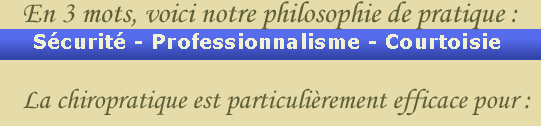 chiropratique